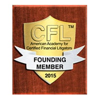 CFL | American Academy for Certified Financial Litigators | Founding Member | 2015